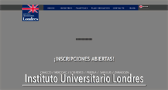 Desktop Screenshot of institutouniversitariolondres.com